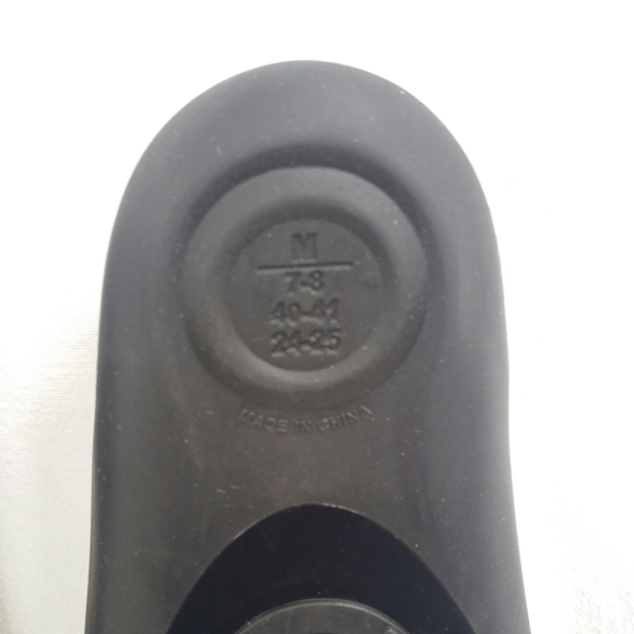 Copozz 4600 Swim Fins Black Adult Size Medium 7-8 Snorkel Scuba Diving Deep Sea - Picture 4 of 4